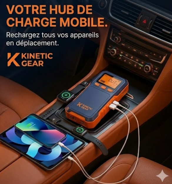 KINETIC GEAR - Hub de charge